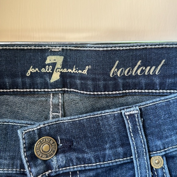 NWT 7 For All Mankind Jeans size 30 Bootcut - Picture 2 of 4